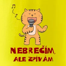 Nebrečím, ale zpívám