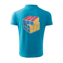 Rubikova kostka kreslená