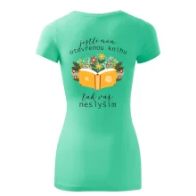 Jestli mám otevřenou knihu, tak vás neslyším