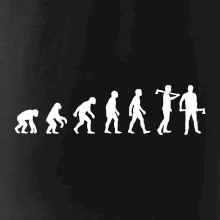 Evoluce dřevorubec - sekera