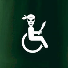 Pirát vozíčkář Pirát vozíčkář