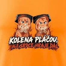 Nohejbal kolena pláčou srdce hraje