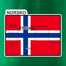 Norsko vlajka další státy