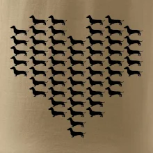 Jezevčík - Srdce Jezevčík - Srdce