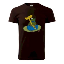 Žába s houbou  (studio-arte.cz)