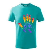 LGBT hand print