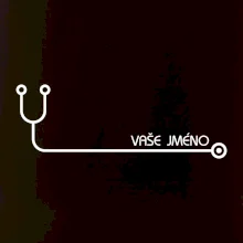 Doktor a  sestřička - stetoskop se jménem