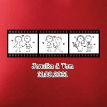 Svatební den - váš nápis (Hana-creative)