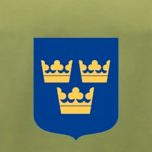 Švédský znak tři korunky velký