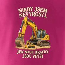 Nikdy jsem nevyrostl jen moje bagry jsou větší