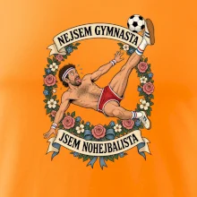 Nejsem gymnasta jsem nohejbalista