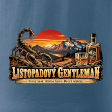 Listopadový gentleman whisky a horský západ slunce