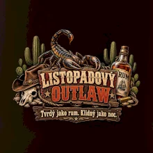 Listopadový outlaw western rum a kaktusy