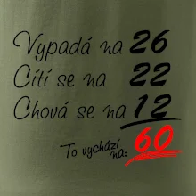 Vypadá, cítí se, chová se - 60 let