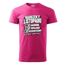 Narozen v listopadu charisma trpělivost a panák