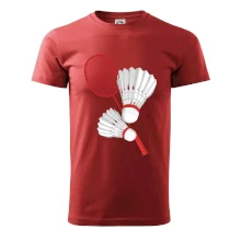 Badminton - pálka a košík