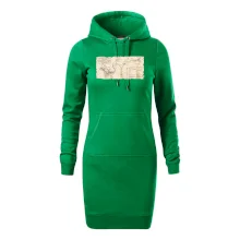 Mapa Báňské dráhy z Moravské Ostravy do Doubravy