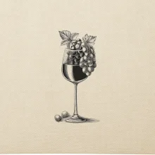 Sklenice plná vína