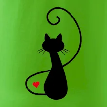 Zamilovaná kočka zpředu