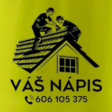 Tričko pro pokrývače - Dva dělníci