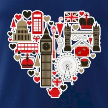 Britské srdce - objekty