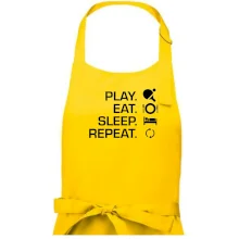 Stolní tenis - eat sleep