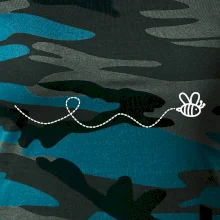 Dráha letu včely - vlnovka