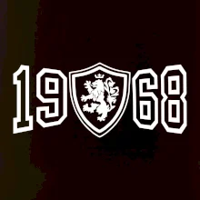 Narozeninový motiv - znak - 1968