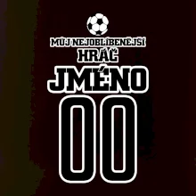 Můj nejoblíbenější hráč - Vaše jméno a číslo