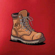 Turistická narozeninová bota 40