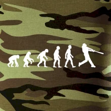 Evoluce baseball pálkař odpal