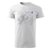 Kopřivnice - Mapa s vodními toky