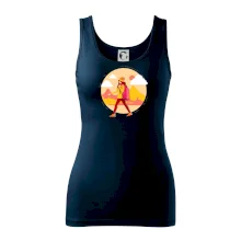 Barevný párový motiv na hory