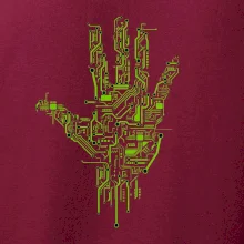 Tištěný spoj ruka