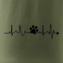 Ekg psí tlapka Ekg psí tlapka
