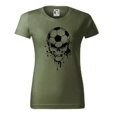 Fotbal lebka splash Fotbal lebka splash