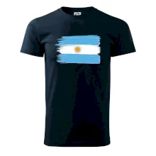 Argentina vlajka kreslená štětkou