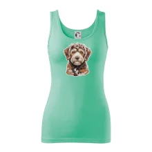 Lagotto romagnolo vyšívaná hlava