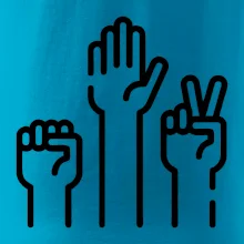 Kamen nůžky papír ikony