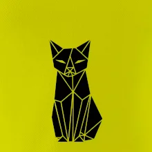 Origami kočka zepředu