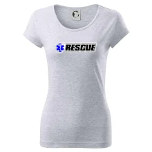 Záchranář rescue kříž modrý