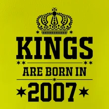 Kings are born in 2007