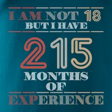 18 years 215 months of experience