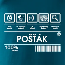 Čárový kód pošťák