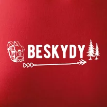 Beskydy nápis