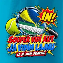Soupeř vidí aut já vidím lajnu