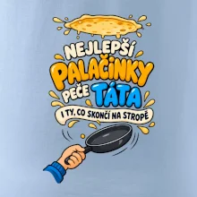 Nejlepší palačinky peče táta I ty co skončí na stropě