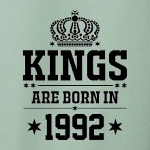 Kings are born in 1992