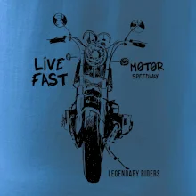 Motorka kresba live fast