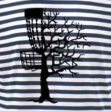 Disc golf pozor strom